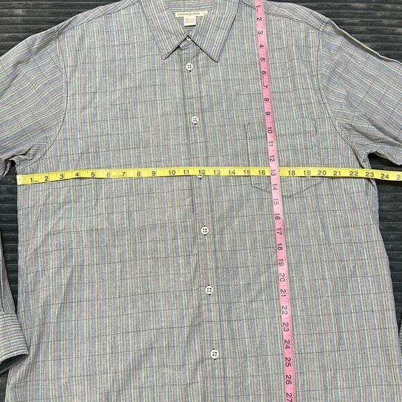 Carbon 2 Cobalt Button Down Casual 100% Cotton Men’s Size XL - Picture 4 of 7